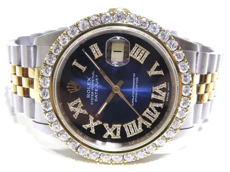 rolex datejust ii with diamonds|rolex datejust diamond bezel men's.